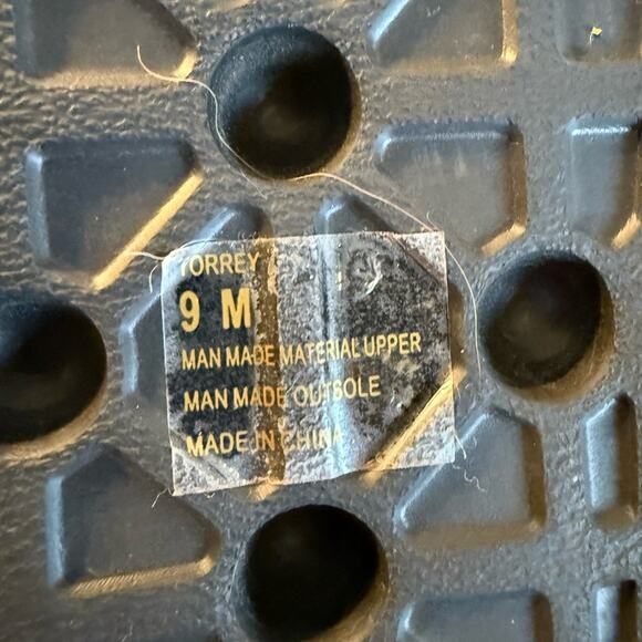 Yellow Box Black Platform Slide Sandals Womens Size 9 - Picture 6 of 6